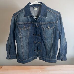 Crazy 8 Denim Jacket Large Kids Girls Jean